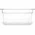 StorPlus Polycarbonate Food Pan, 8.7 qt, 10.38 x 12.75 x 6, Clear, Plastic (10222B07)