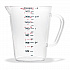 Commercial Measuring Cup, 0.5 gal, Plastic, Clear (4314407)