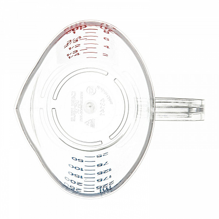 Commercial Measuring Cup, 1 cup, Plastic, Clear (4314107)