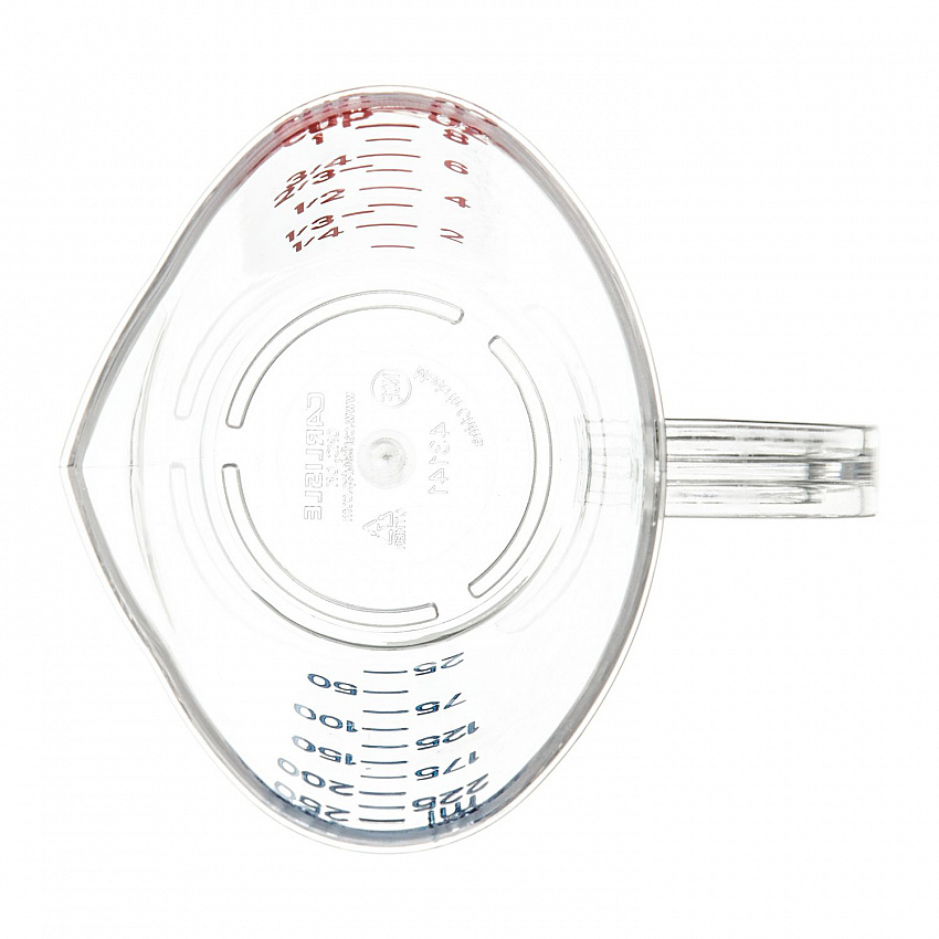 Commercial Measuring Cup, 1 cup, Plastic, Clear (4314107)