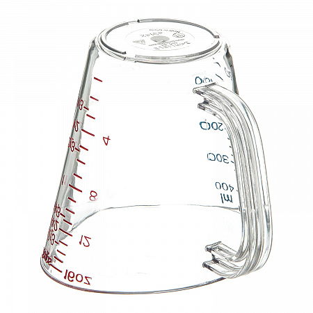 Commercial Measuring Cup, 1 pt, Plastic, Clear (4314207)