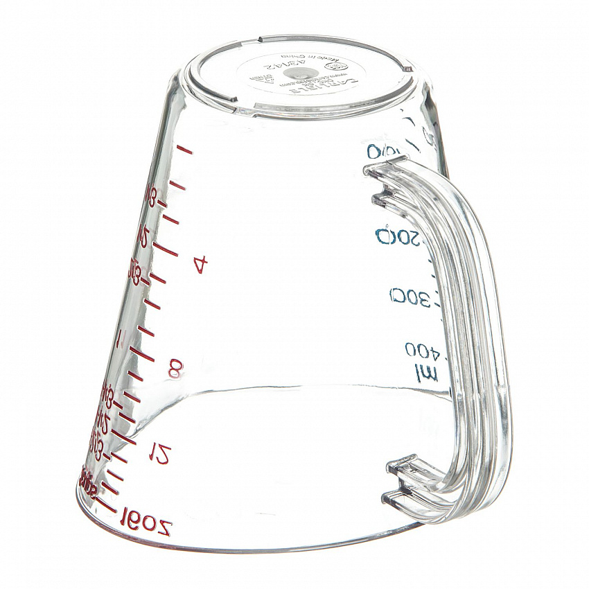 Commercial Measuring Cup, 1 pt, Plastic, Clear (4314207)