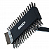 Sparta Broiler Master Grill Brush and Scraper with Handle, Metal Bristles, 30.5