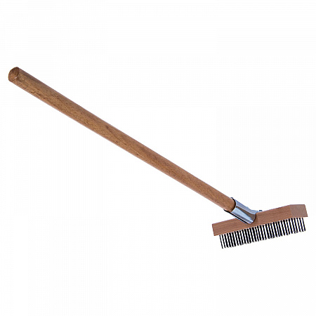 Sparta Broiler Master Grill Brush and Scraper with Handle, Metal Bristles, 30