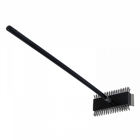 Sparta Broiler Master Grill Brush and Scraper with Handle, Metal Bristles, 30.5