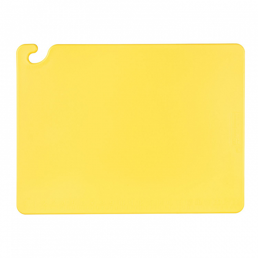 Cut-N-Carry Color Cutting Board with Molded-In Ruler, Assorted Colors, 6/Pack (CB1824KC)