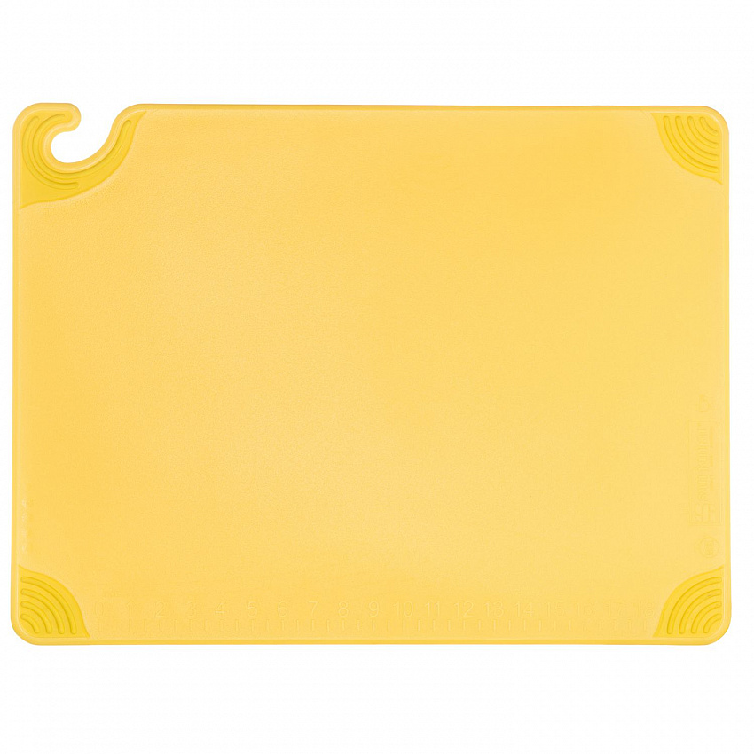 Saf-T-Grip Cutting Board, Assorted Colors, 24 x 18 x 0.5, 6/Pack (CBG1824KC)