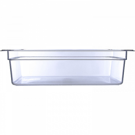 StorPlus Polycarbonate Food Pan, 19.4 qt, 12.5 x 20.75 x 6, Clear, Plastic (10202B07)
