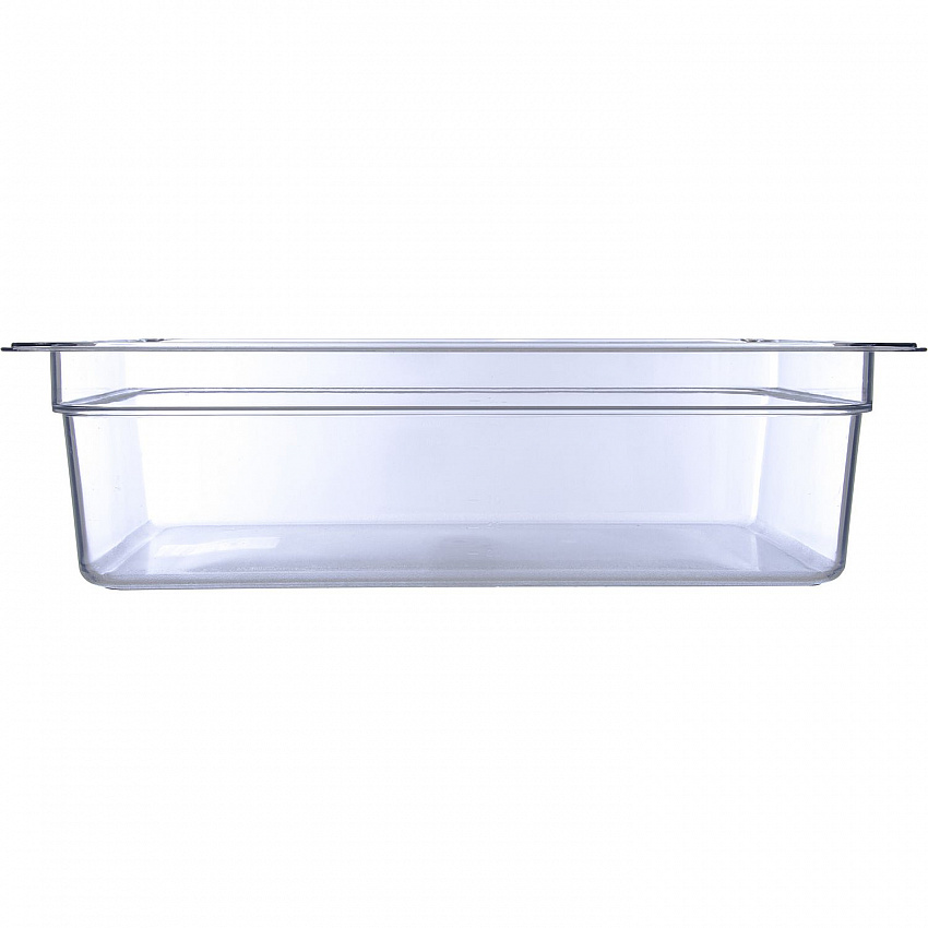 StorPlus Polycarbonate Food Pan, 19.4 qt, 12.5 x 20.75 x 6, Clear, Plastic (10202B07)