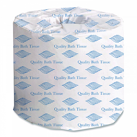 Standard Bath Tissue, 2-Ply, White, 400 Sheets/Roll, 96 Rolls/Carton (248)