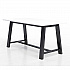 Midtown Bistro Dining Table with Four Periwinkle Kool Barstools, 36 x 72 x 41, Designer White (840031900623)