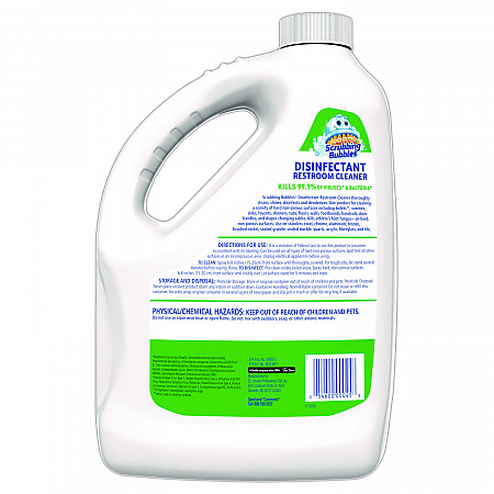 Disinfectant Restroom Cleaner, Citrus Scent, 1 gal Bottle, 4/Carton (335599)