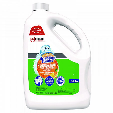 Disinfectant Restroom Cleaner, Citrus Scent, 1 gal Bottle, 4/Carton (335599)