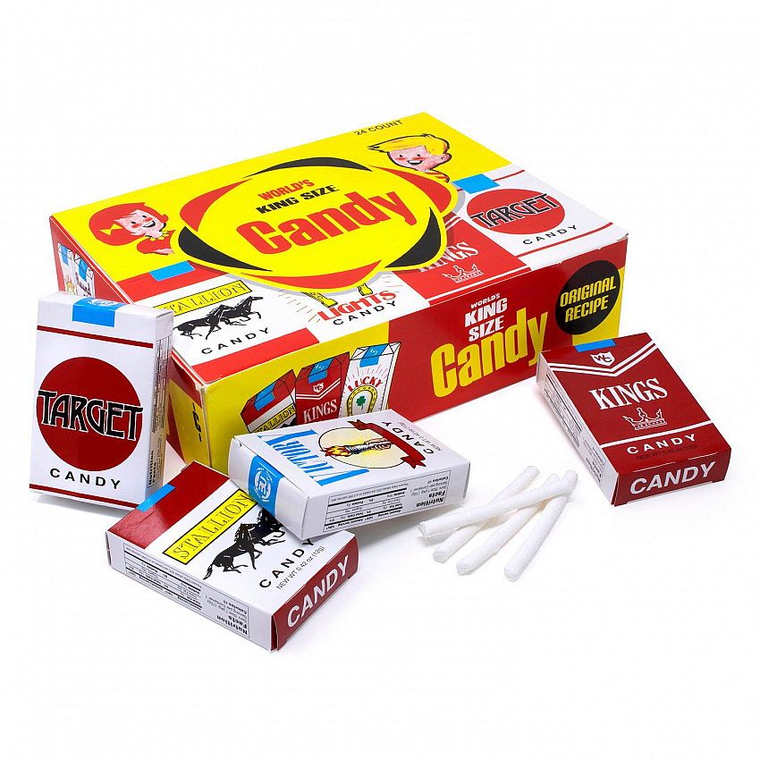 Candy Cigarettes, 24/Box, 3 Boxes/Carton (60004064)