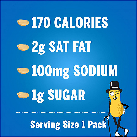 Salted Peanuts, 1 oz Pouch, 48/Box, 2 Boxes/Carton (60004074)
