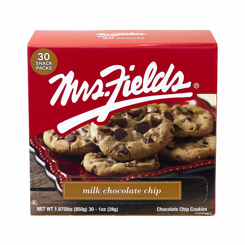 Cookies, Milk Chocolate Chip, 1 oz Individually Wrapped, 30/Box, 2 Boxes/Carton (60004080)