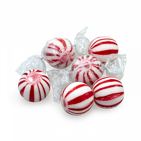 Jumbo Peppermint Balls, 0.32 oz Individually Wrapped, 120/Bag, 4 Bags/Carton (60004063)