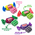 Bubble Gum Assorted Flavor Twist Tub, 0.16 oz Individually Wrapped, 300/Tub, 2 Tubs/Carton (60004082)