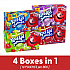 Jammers Juice Pouch Variety Pack, 6 oz Pouch, 80/Carton (60004076)