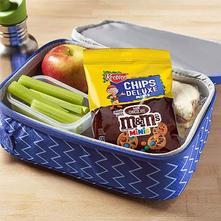 M and M Cookie Packs, Chocolate, 1.6 oz Pouch, 30/Box, 2 Boxes/Carton (60004085)