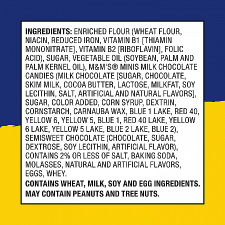 M and M Cookie Packs, Chocolate, 1.6 oz Pouch, 30/Box, 2 Boxes/Carton (60004085)