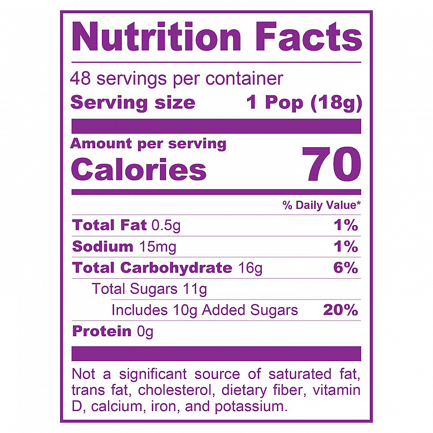 Caramel Apple Pops, 0.63 oz Individually Wrapped, 48/Box, 2 Boxes/Carton (60004066)