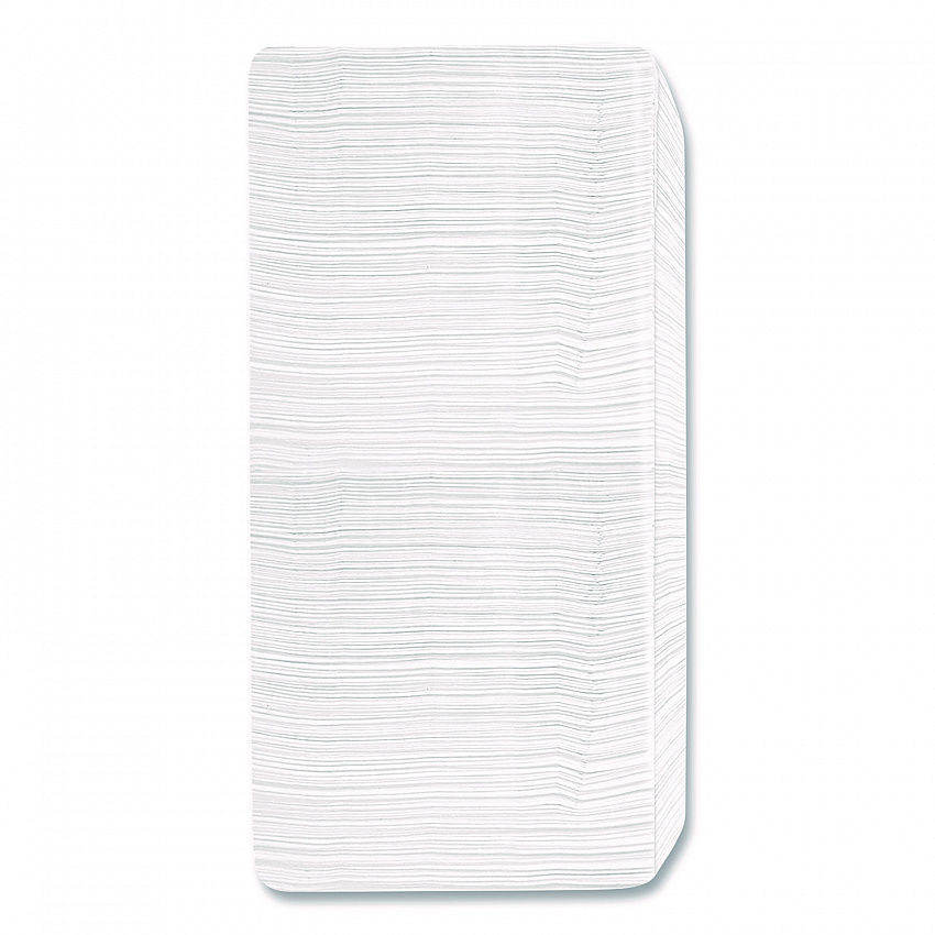 1/4-Fold Lunch Napkins, 1-Ply, 12 x 12, White, 500/Pack, 6 Packs/Carton (500NAP)