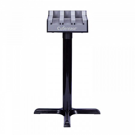 Cutlerease Base, Holds 3 Dispensers, 12.5 x 12.5 x 5.25, Gray/Black (3TWRBASE)