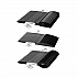 Cutlerease Dispensing System Starter Kit, Holds 120 Forks/120 Knives/120 Spoons, 12.5 x 12.5 x 29.25, Gray/Black (STARTKIT)