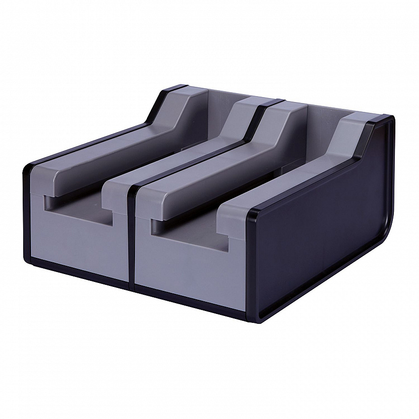 Cutlerease Base, Holds 2 Dispensers, 10.25 x 11 x 5.25, Gray/Black (2TWRBASE)
