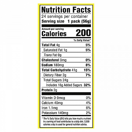 Fig Newtons, 2 oz Pack, 2 Cookies/Pack, 24 Packs/Box, 4 Boxes/Carton (60004081)