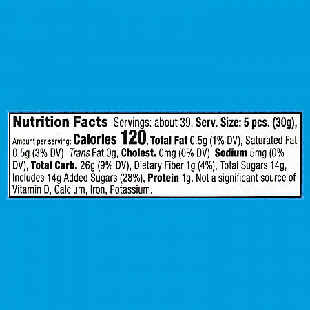 Twists, Variety, 2.59 lb Tub, Approx. 210 Pieces/Tub, 2 Tubs (60004078)
