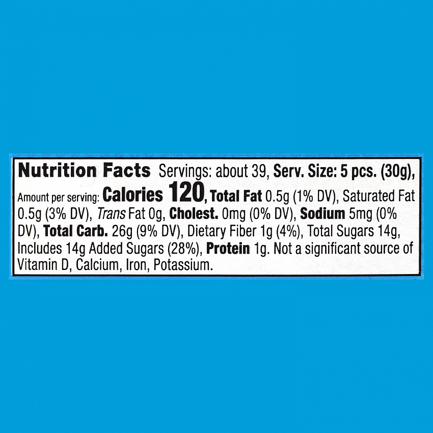 Twists, Variety, 2.59 lb Tub, Approx. 210 Pieces/Tub, 2 Tubs (60004078)