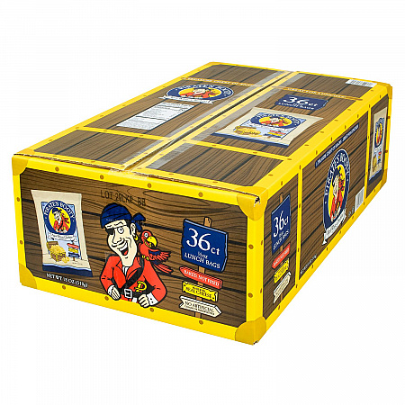Natural Aged White Cheddar Baked Corn Puffs, 0.5 oz Bag, 36/Box, 2 Boxes/Carton (60004090)