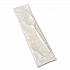 School Cutlery Kit, Mediumweight, Napkin/Spork/Straw, 5.31
