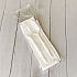 Four-Piece Polypropylene Cutlery Kit, Mediumweight, Fork/Knife/Napkin/Spoon, Plastic, White, 250/Carton (4COMBOKITPP)