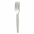 Heavyweight Wrapped Polystyrene Cutlery, Fork, Plastic, White, 1,000/Carton (FORKWHPSIW)