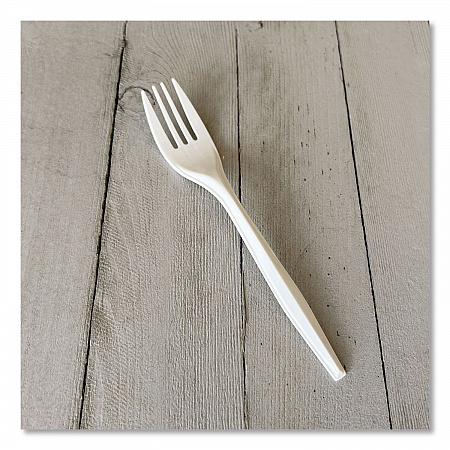Mediumweight Polypropylene Cutlery, Fork, 5.51