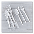 Three-Piece Cutlery Kit, Mediumweight, Fork/Knife/Spoon, 6.97