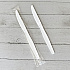 Heavyweight Wrapped Polystyrene Cutlery, Knife, Plastic, White, 1,000/Carton (KNIFEWHPSIW)