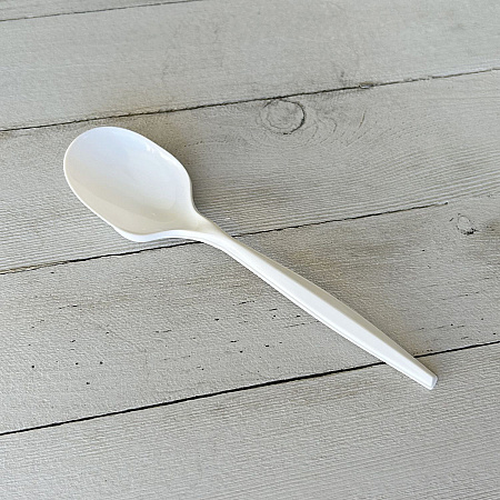 Mediumweight Polypropylene Cutlery, Soup Spoon, 4.86