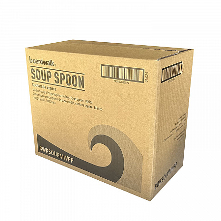 Mediumweight Polypropylene Cutlery, Soup Spoon, 4.86