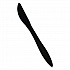 Mediumweight Polypropylene Cutlery, Knife, Plastic, Black, 1,000/Carton (KNIFEBLPP)