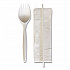 School Cutlery Kit, Mediumweight, Napkin/Spork/Straw, 5.31