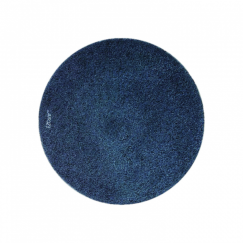 EZ Care Polishing Pad, 20" Diameter, Black/Gray, 2/Carton (311182)