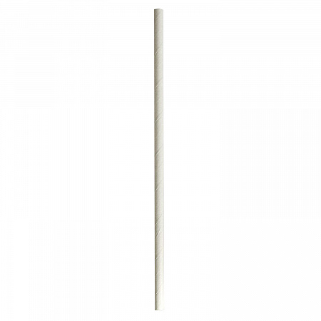 Wrapped Jumbo Paper Straws, 7.75