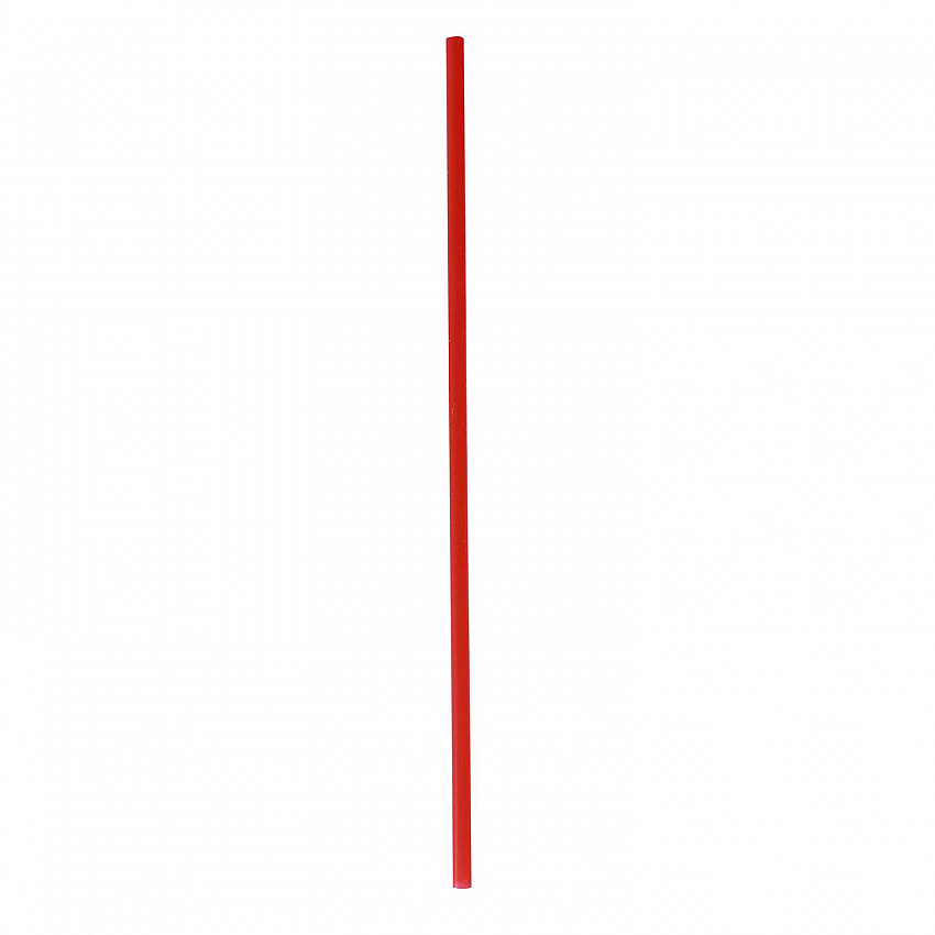 Wrapped Jumbo Straws, 10.25", Polypropylene, Red, 500/Pack, 4 Packs/Carton (JSTW1025RED)