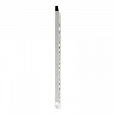 Wrapped Jumbo Paper Straws, 7.75