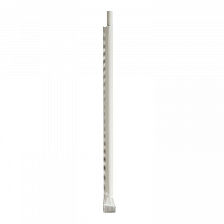 Wrapped Jumbo Paper Straws, 7.75