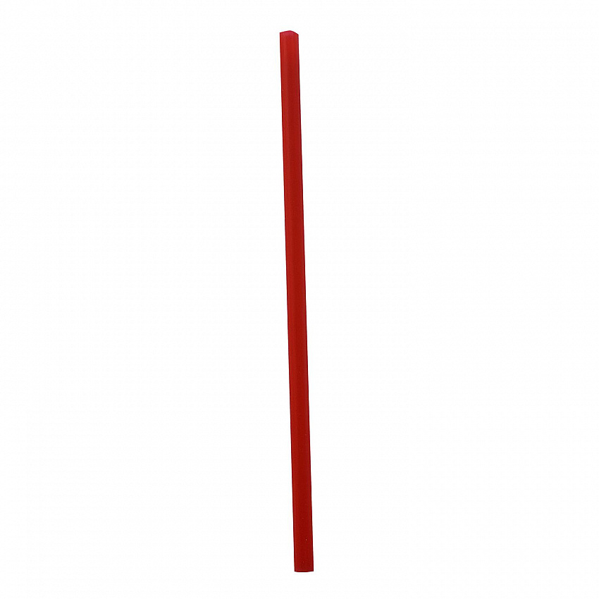 Wrapped Giant Straws, 7.75", Polypropylene, Red, 300/Pack, 24 Packs/Carton (GSTW775RD)